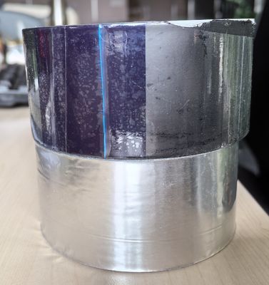 FSK Leitung und Rohrverpackung Schwarzes Aluminiumfolieband mit Lösungsmittel-Acrylklebstoff