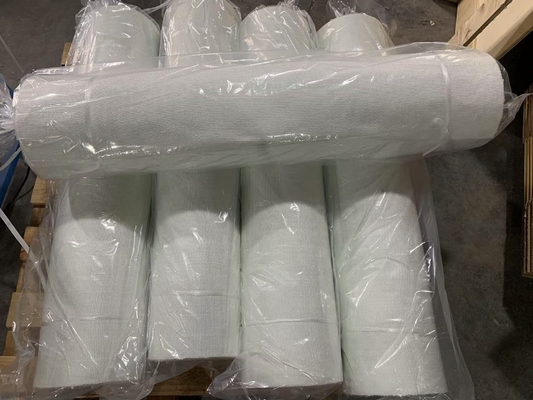 30 m/50 m Rolllänge Hitzebeständiges Isolierglas mit Aluminiumfolie Lamination Breite 1000 mm für industrielle Anwendungen
