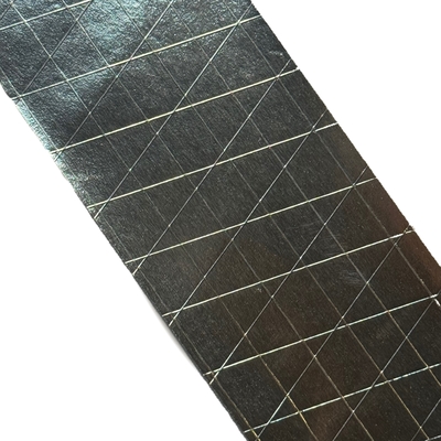Hochwertiges FSK-Band/Folien-Scrim-Tape mit Gummi-Harz-Klebstoff 3-Wege-Scrim 170 Mikron für HVAC-Isolation und industrielle Dichtung