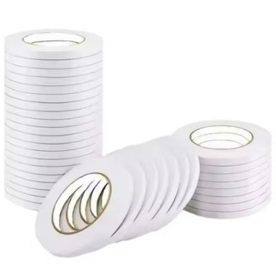 Acryl-Klebband auf Wasserbasis Doppelseitiges Gewebeband mit PE-beschichtetem Weißpapier-Auslass-Liner