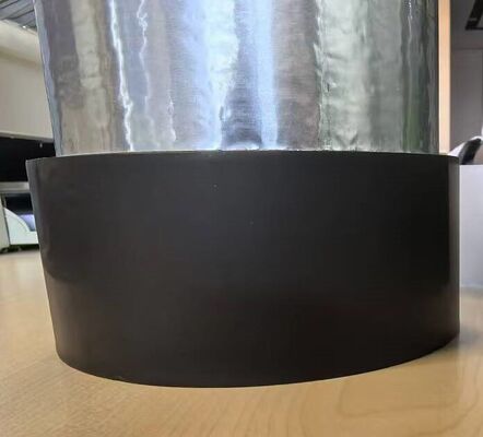 Schwarzes Aluminiumfolien-Klebeband mit lösemittelbasiertem Acrylkleber