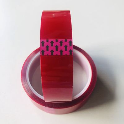 PET-Folien-Silikonklebeband mit niedriger Oberflächenenergie, 0,055 mm Dicke, 10 mm – 500 mm Breite