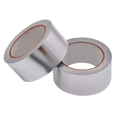 Wasserdichtes Aluminiumfolienband mit leicht ablösbarem Silikon-Trennpapier in gelber Farbe
