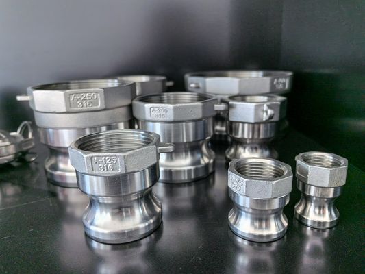 Weiterentwickelte CNC-Bearbeitung Investitionsgussteile Edelstahlkopplungen