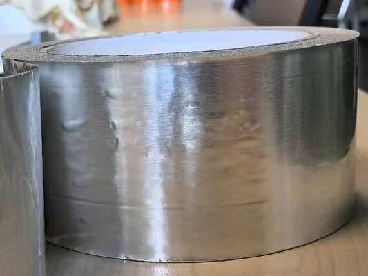 Wärmebeständiges Klebstoffband aus Aluminiumfolie mit 15N/25mm Haftung
