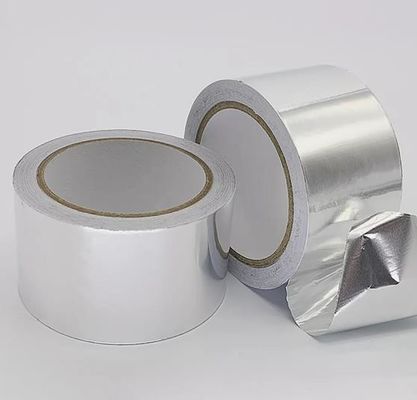 80 Mikron Aluminiumfolie Klebeband für Lösungsmittel Acrylklebstoff und Temperaturbereich -30 ~ 120 °C