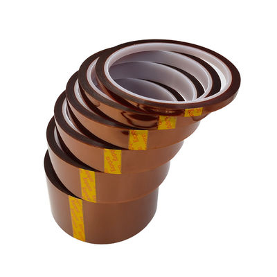 Zugfestigkeit ≥ 25N/10mm RoHS-konforme Polyimidfolie Klebeband hohe Temperatur