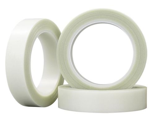 Weißes Klebeband mit H-Klasse-Betriebstemperatur von -50°C bis 180°C und E-Glasfaser-Backmaterial