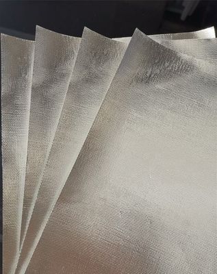 10 X 9 Maschen Aluminiumfolie Glasfasergewebe für hervorragenden Hitzeschutz und Isolierung