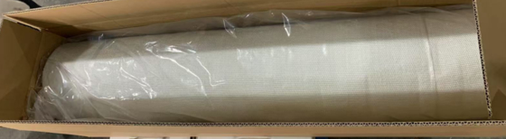 30 m/50 m Rolllänge Hitzebeständiges Isolierglas mit Aluminiumfolie Lamination Breite 1000 mm für industrielle Anwendungen