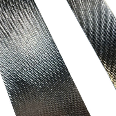 Handelsübliches Flammschutzband aus Aluminium-Glas und Stoffband