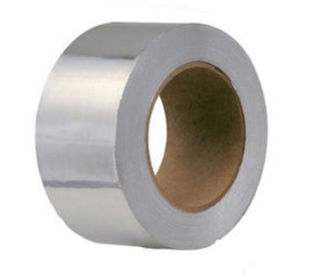 125um dicke Aluminiumfolienband der Premium-Qualität mit lösungsmittelbasiertem Acrylatklebstoff. Ausgezeichneter Schutz für Abdeckvorgänge in der Galvanik und beim Abbeizen.