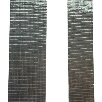 Hochwertiges Aluminiumfolie-Scrim Gummi-Harz-Klebband 90um Dicke 120 N/25mm Zugfestigkeit