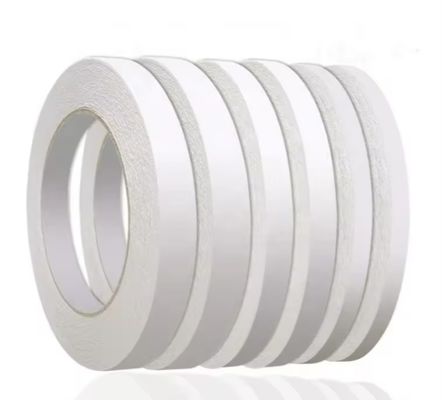 70um Dicke Klebstoffdoppelseitiges Gewebeband mit hochwertigem Lösungsmittel-Acrylklebstoff für allgemeine Bindungen