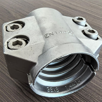 Sicherungsklemmen für Schlauchschläuche mit Schrauben und Muttern aus Edelstahl