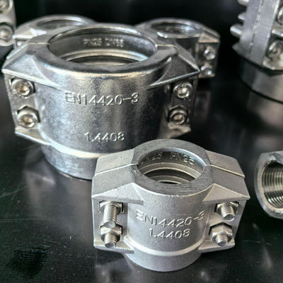 Sicherungsklemmen für Schlauchschläuche mit Schrauben und Muttern aus Edelstahl