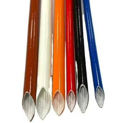 Silikonvernichtete Glasfaser Isolierhemd mit 0,5 ~ 25 mm Außendurchmesser