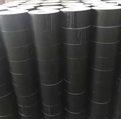 Klebeband aus Aluminiumfolie schwarz, lackiert mit Acrylklebstoff