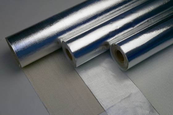 Hitze-Reflexions-Aluminiumfolie-Fiberglas-Stoff