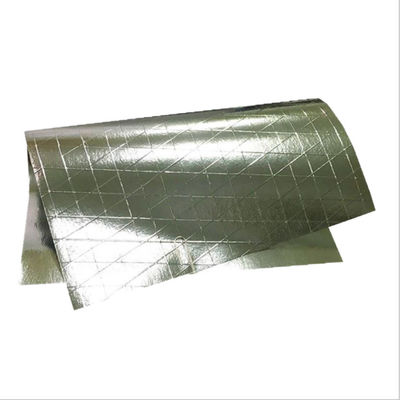 Wärmedämmungs-Aluminiumfolie-Fiberglas-Stoff 18um