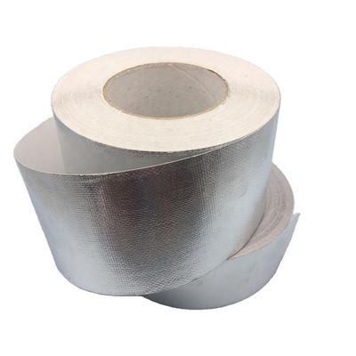 klebende Aluminiumfolie 18um für das Rohr, das Wärmedämmung einwickelt