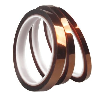 105um Dicke Polyimidfilm Klebeband hohe Temperatur in Bernstein